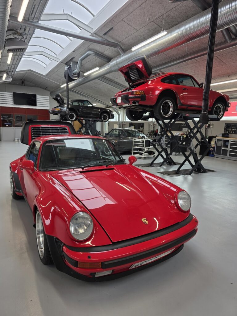 Værkstedet hos Classiko hvor jeg startede dagen