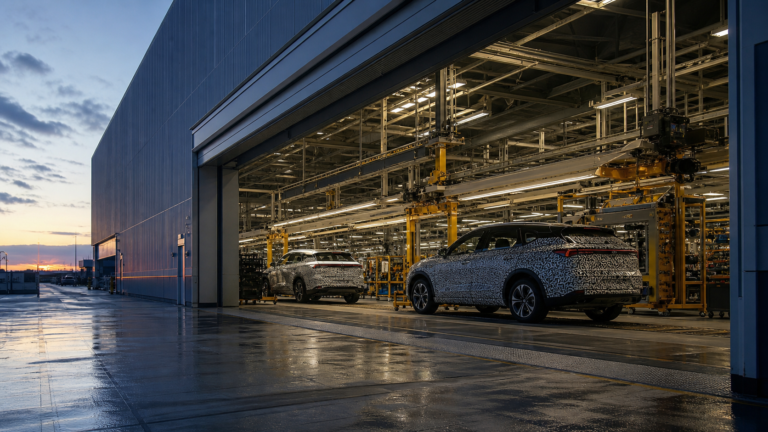Ford og Geely deler fabrik i Spanien – fem modeller skal bygges fra 2028