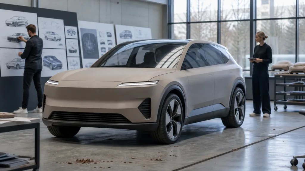 Rapport peger på Volvo EX50 som ny elbil mellem EX30 og EX60
