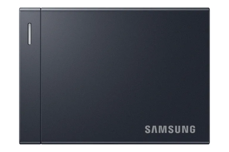 Sort Samsung P9 bærbar SSD med USB4