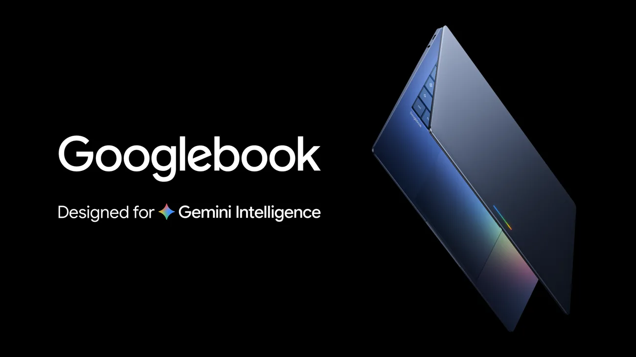 Googlebook-laptop fra Googles officielle produktmateriale
