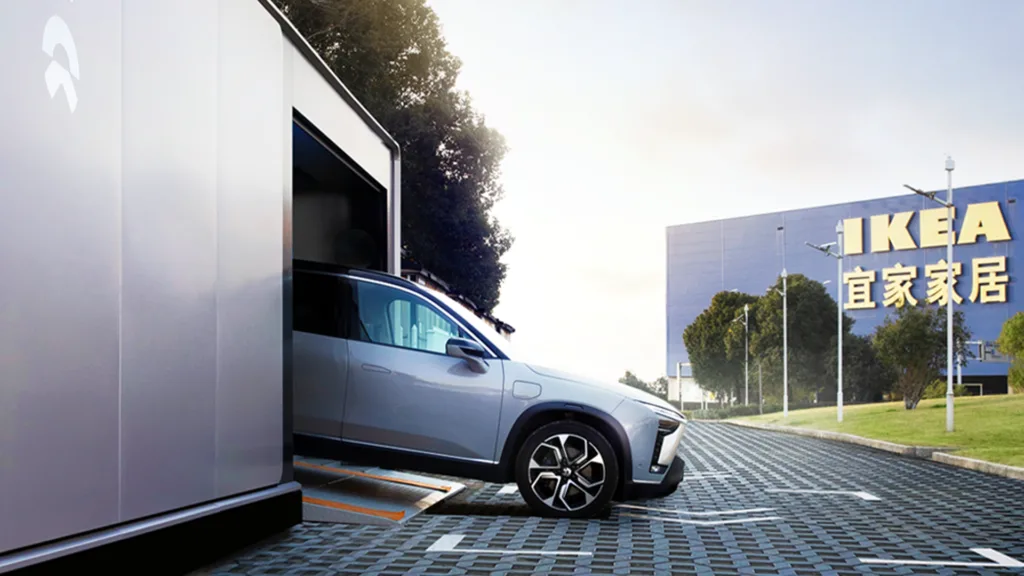 Geely køber sig ind i NIOs batteriskifte-forretning med 30 procent