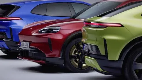 Porsches ladeplade til trådløs opladning af Cayenne Electric
