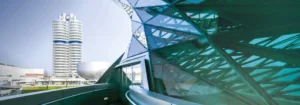 BMW-koncernens hovedkontor i München.