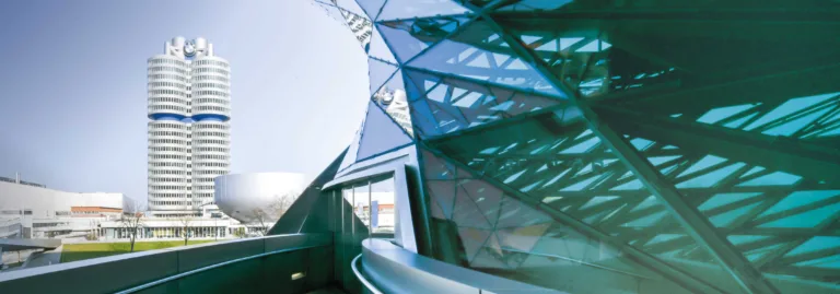 BMW-koncernens hovedkontor i München.
