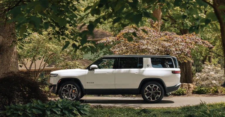 Rivian R1S. Arkivfoto.