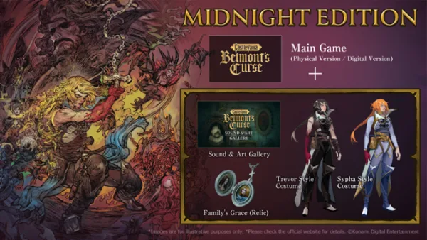 Midnight Edition af Castlevania Belmonts Curse