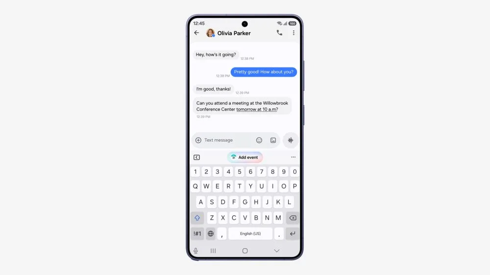 Now Nudge i Samsungs eksisterende One UI 9