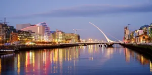 Grand Canal Dock i Dublin
