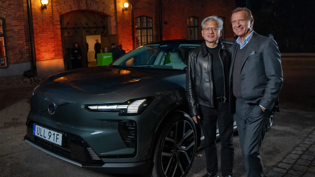 Volvo og NVIDIA udvider samarbejdet om automatiseret kørsel