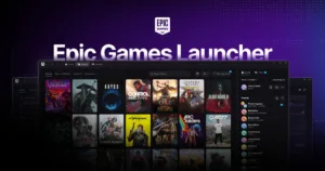 Officielt præsentationsbillede af Epic Games Launcher