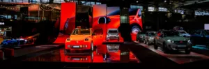 Citroëns stand i Paris med de nye 2 CV-koncepter og øvrige modeller